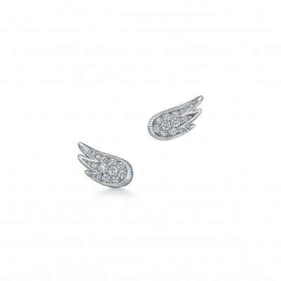 TIFFANY FULLY DIAMOND STUD EARRINGS